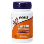 NOW Lutein, Лютеин 10 мг - 60 капсул - БАД